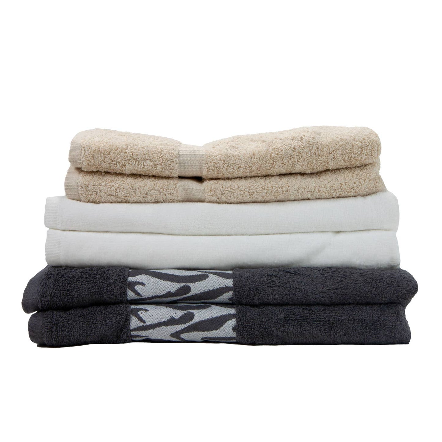 Elite Bath Towels - 30x52 in., Assorted, Fancy Dobby Borders