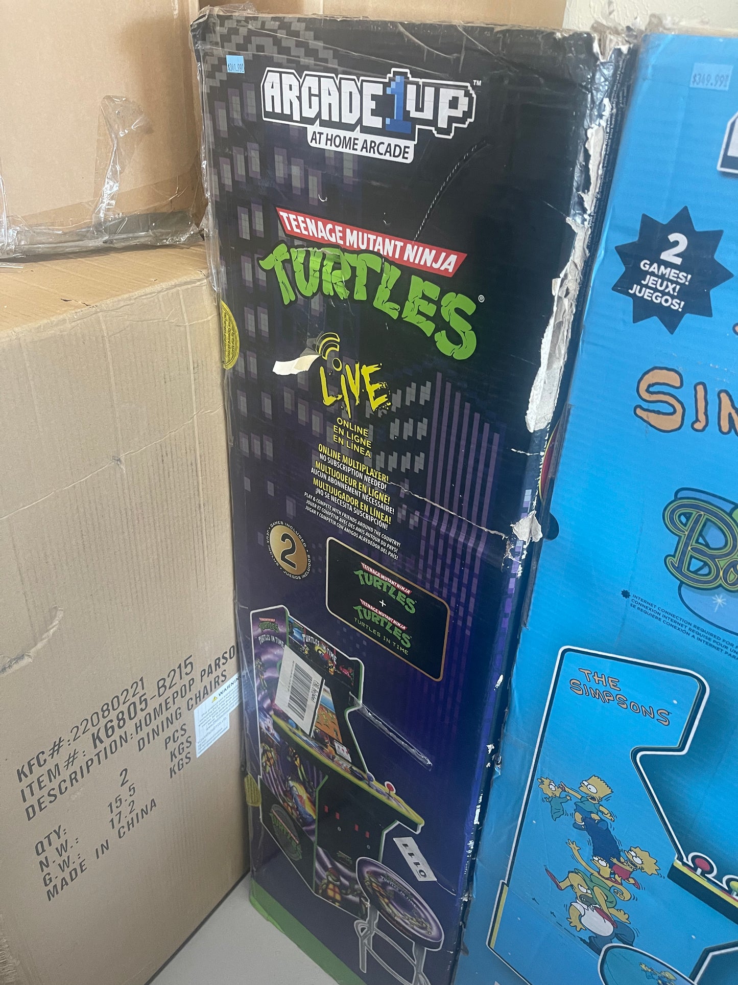 Teenage Mutant Ninja Turtles Home Arcade