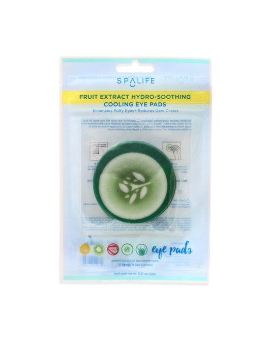 Cucumber Soothing Spa Cooling Eye Pads - 12 Pads