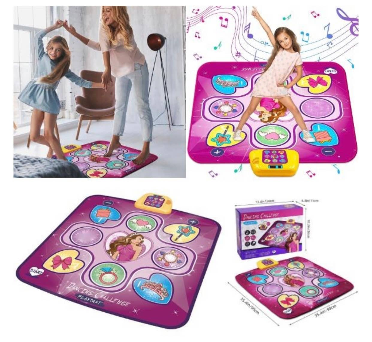 Playmat Princess- Dancing Challenge Playmat