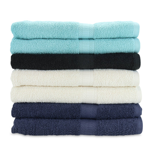 Globe Bath Towels, 27x52, Assorted Colors and Patterns