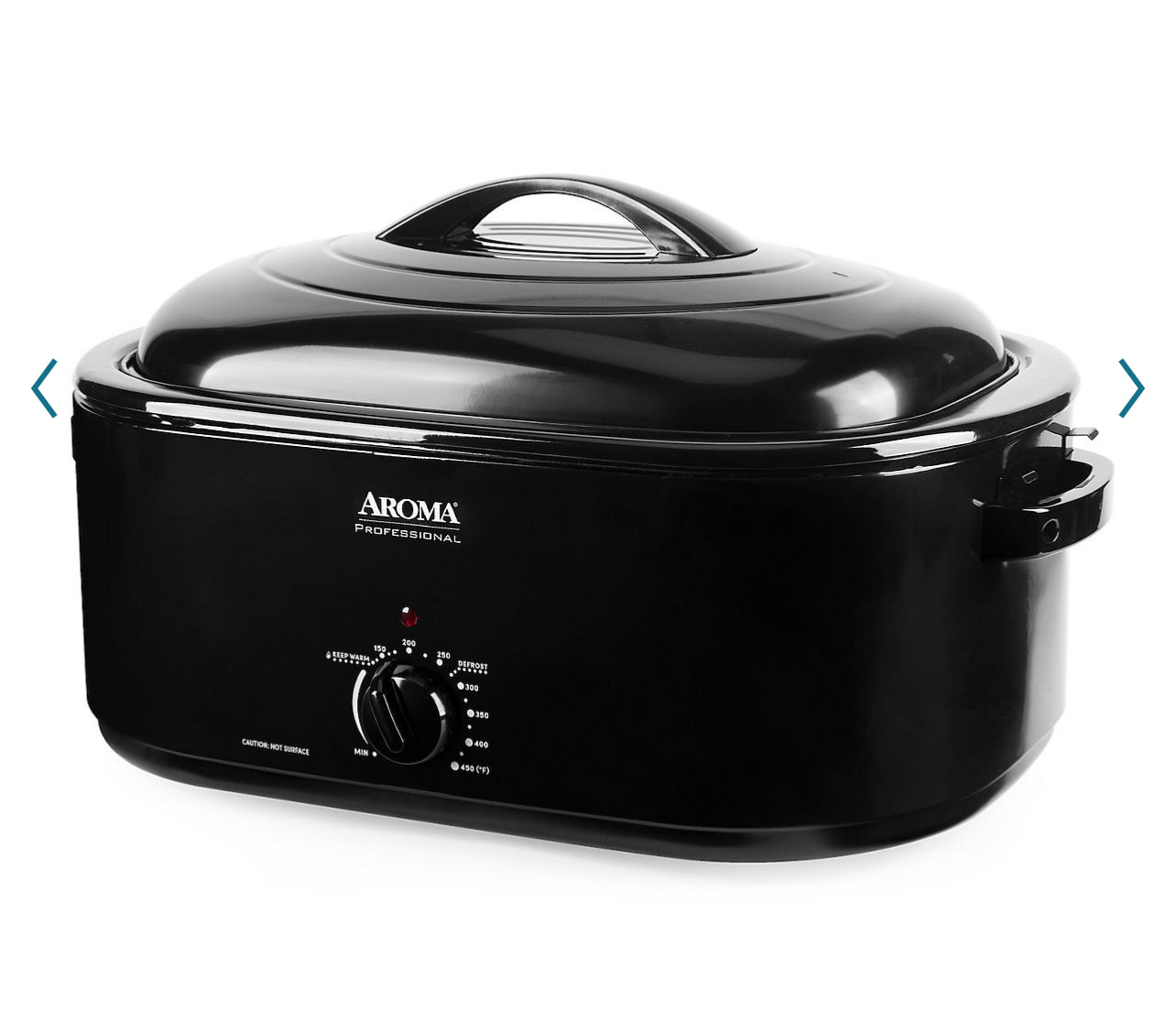 Aroma 22-QT Roaster Oven with Buffet Server