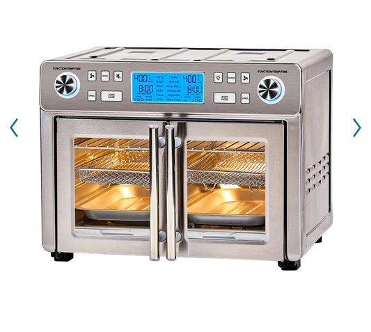Emeril Lagasse Dual Air Fry Oven Extra Large 25 QT Capacity